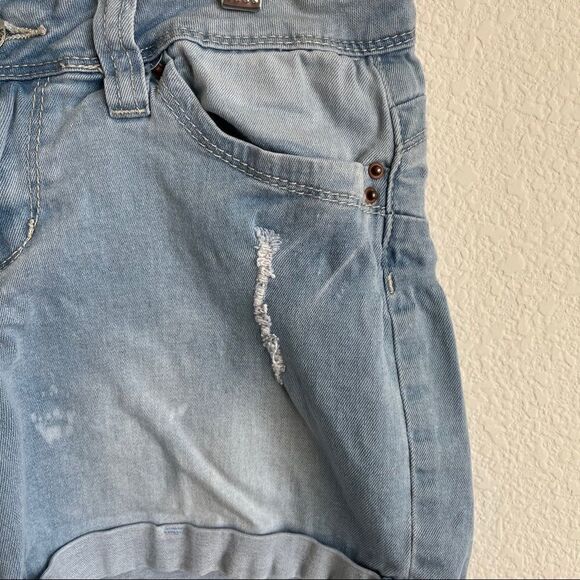 YMI Wanna a Betta Butt Jeans Shorts, 7 - Picture 4 of 12